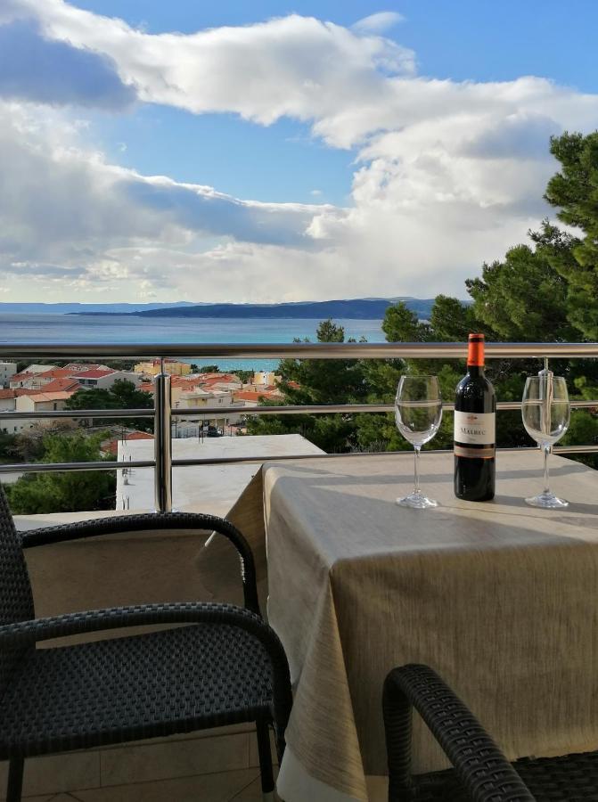 Apartment Aria Baška Voda Exteriör bild